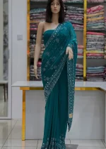 ক্রিস্টাল কুইন এলিগেন্ট শাড়ী - Image 3