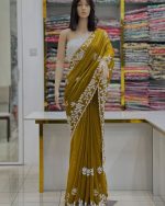 ব্রোজোম এমব্রয়ডারি শাড়ি - Image 6