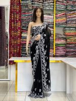 ব্রোজোম এমব্রয়ডারি শাড়ি - Image 3
